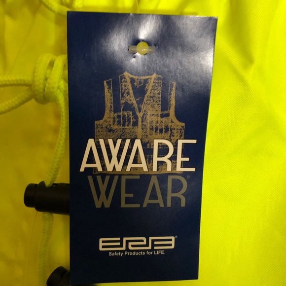 NWT Men’s Aware Wear Class E Hi-Viz Rain Pants - Picture 4 of 7
